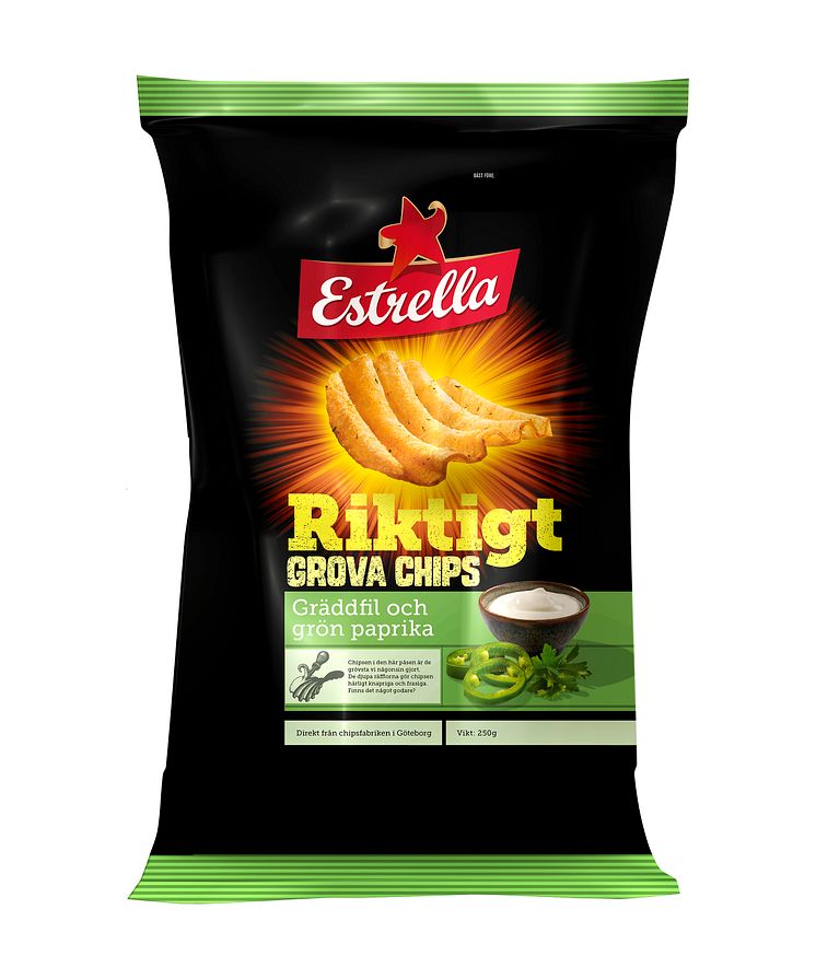 Estrella Riktigt Grova chips