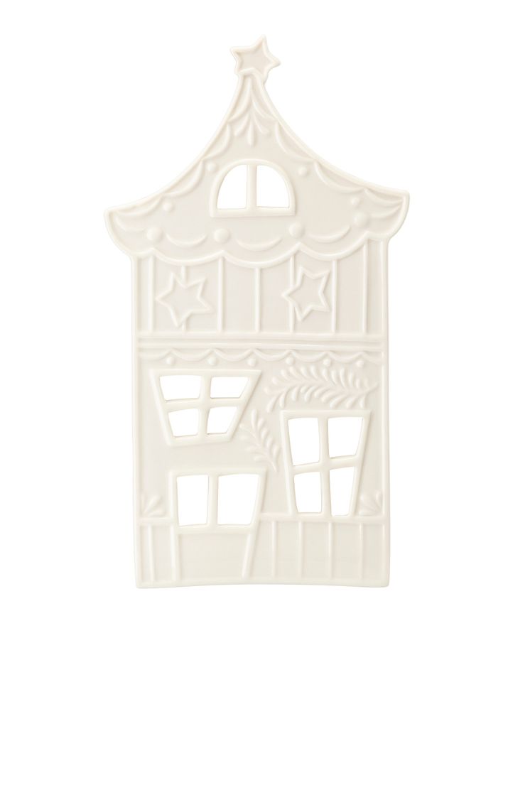HR_Little_Christmastown_Front 5 white_Tea light house