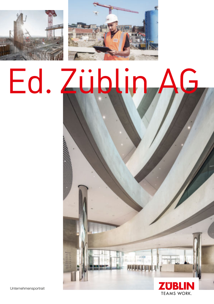 ZÜBLIN-Unternehmensbroschüre