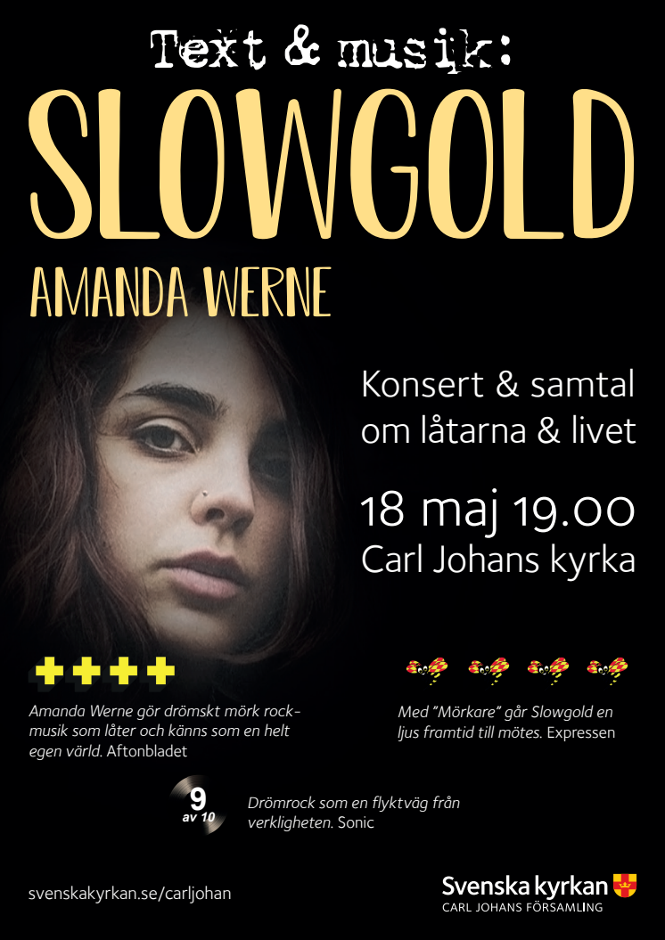 Text & musik: Slowgold-Amanda Werne