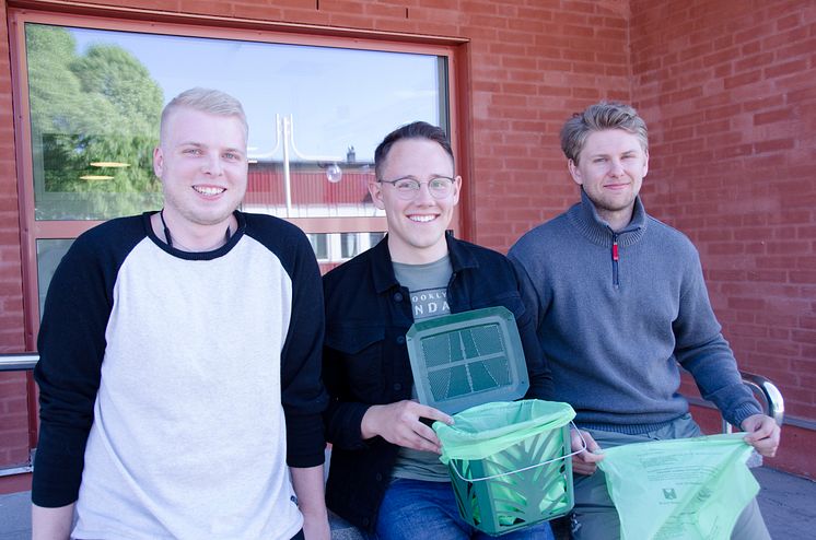 Studenter undersökte kompostpåsars hållfasthet