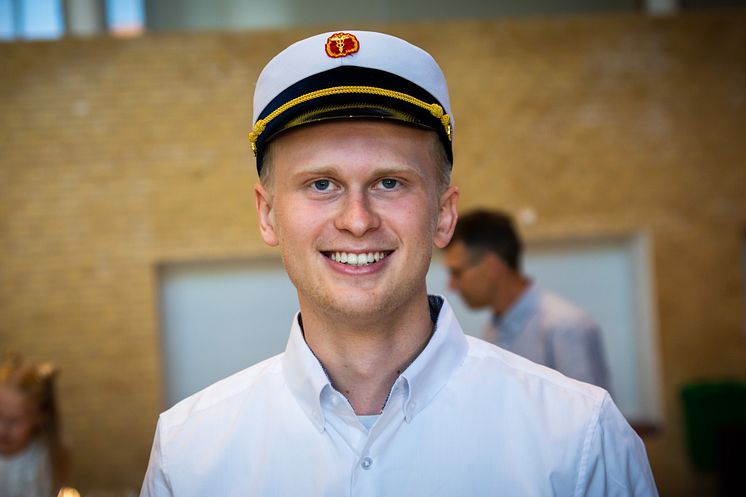 Mads Victor Nielsen var blandt de 4 første Tradium HTX studenter i 2020.