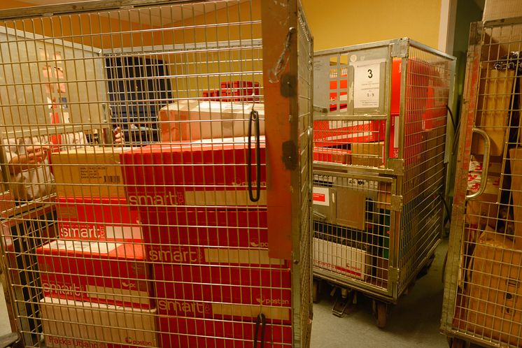Juleposten fyller opp postkontor og Post i Butikk