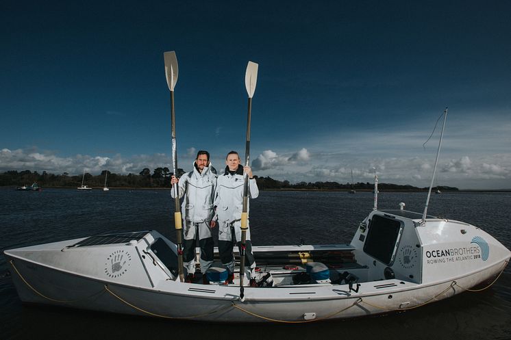 Hi-res image - Ocean Signal - Ocean Brothers, Jude Massey (right) and Dr Greg Bailey
