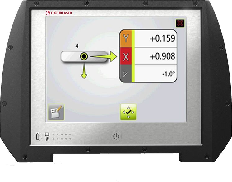 Bore alignment with Fixturlaser NXA Geometry