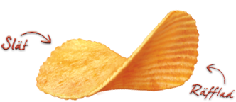 Estrella - Slät/räfflad chips