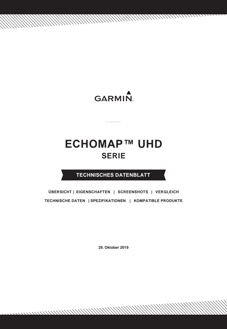 Datenblatt Garmin ECHOMAP UHD