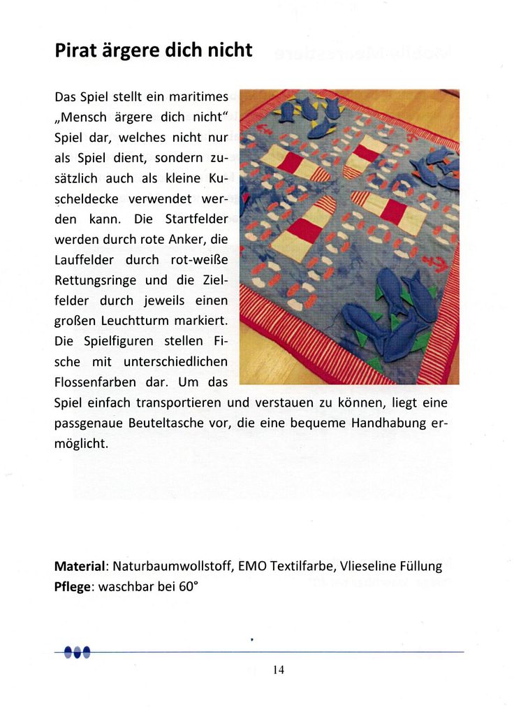 Maritimes Kinderspielzimmer für Bärenherz: Studenten der Sonderpädagogik der Uni Leipzig gestalteten textile Werkstücke für das Kinderhospiz