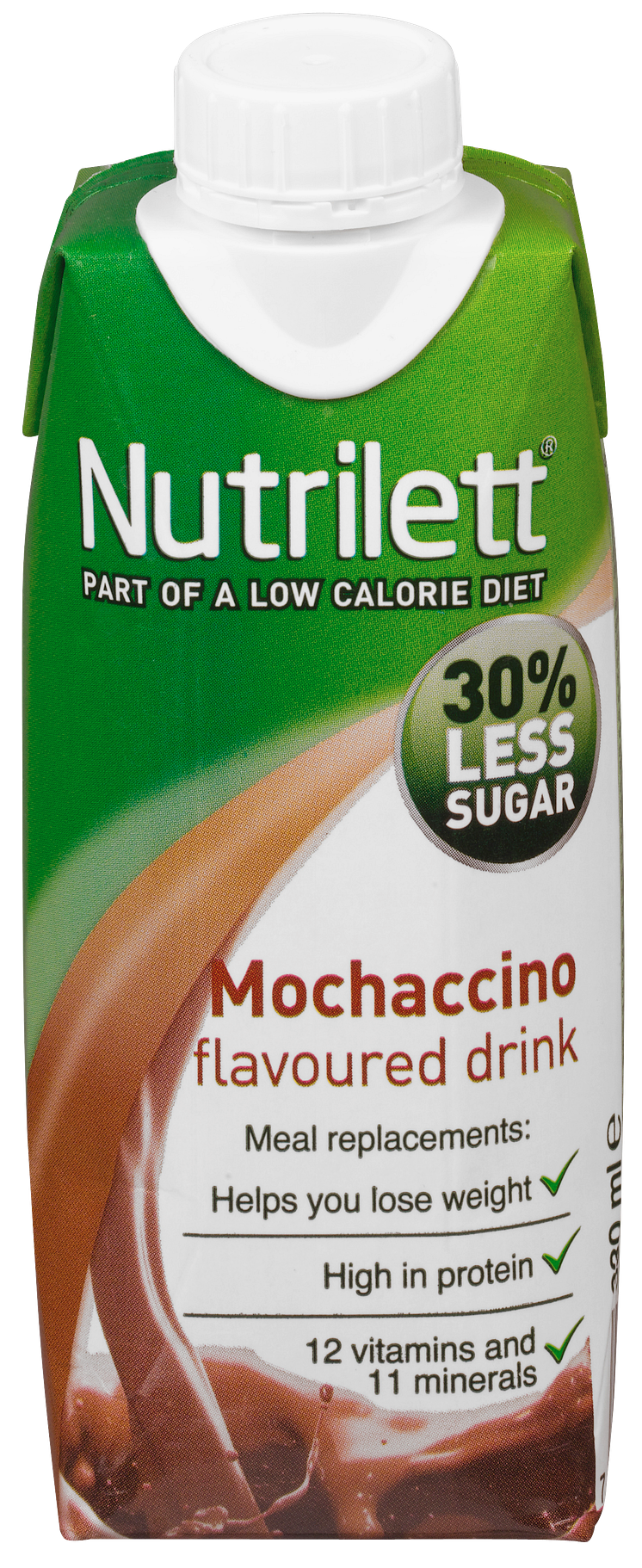 Nutrilett Mochaccino flavoured drink, 330 ml