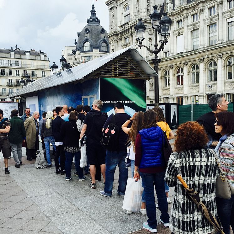 NIBE Energy Systems medverkar i projektet La Place de l’Europe, en europeisk kulturutställning anordnad av Paris stad. 