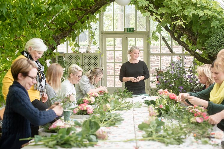 Workshop Blomsterkurser med Kullafloristen