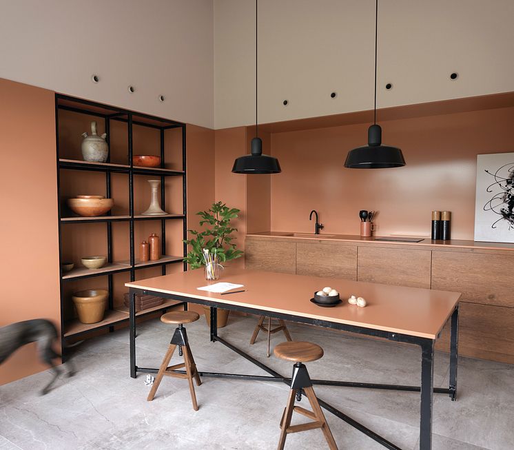 Silestone Kitchen - Arcilla Red