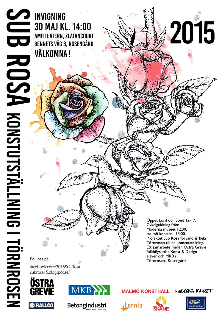 Sub Rosa 2015, affisch
