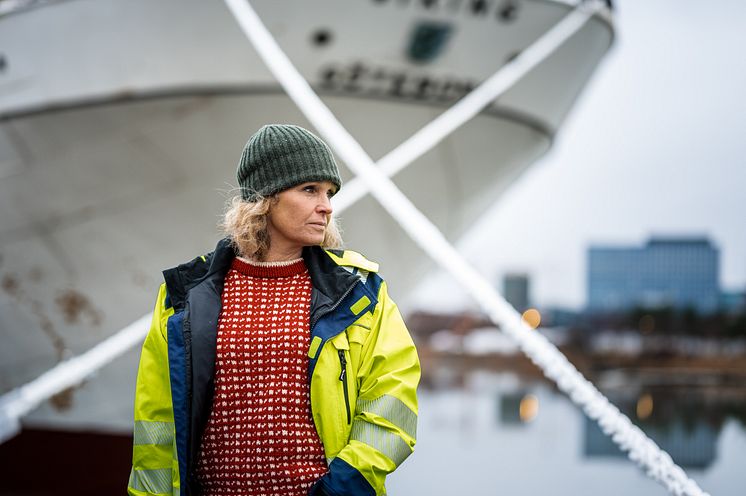 Projektledare Karin Lottkärr - Barken Viking