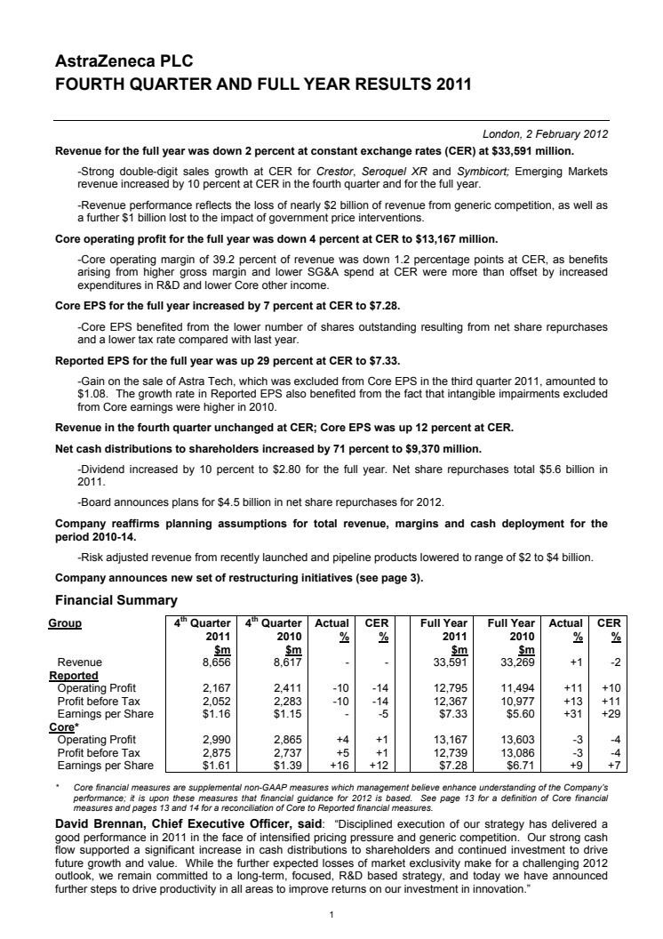 AZN-Q4_2011-Press Release