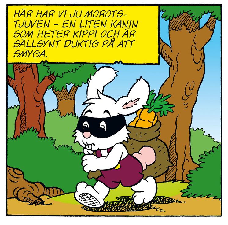 Bamse nr 10 2021 Kippi Kanin serieruta