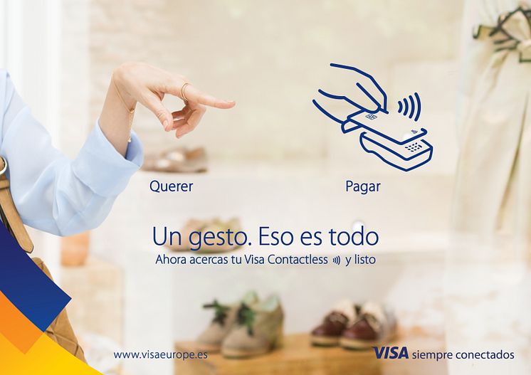 Visa Europe Campaña "Un gesto. Eso es todo" 2015