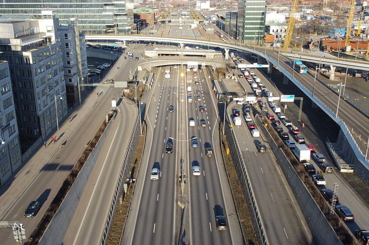 Delar av Södra Sjöfarten stängs