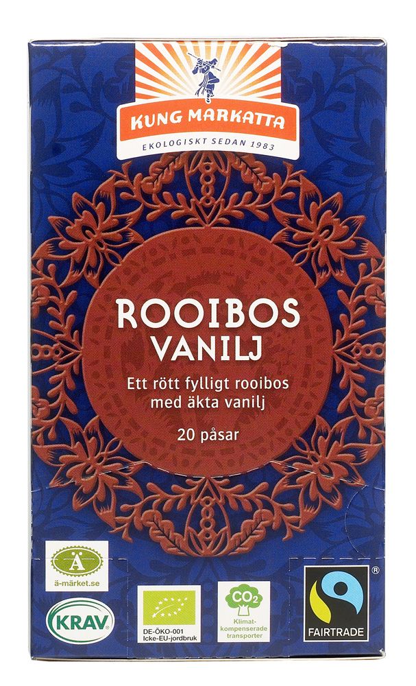 Rooibos Vanilj Krav Fairtrade Äkta Vara