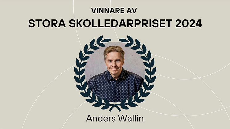 Vinnaren av Stora Skolledarpriset 2024