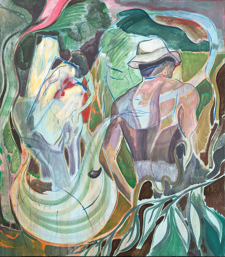 Michael Armitage, Conservationists, 2015. © Armitage, Michael BONO. Foto Nasjonalmuseet  Børre Høstland.jpg