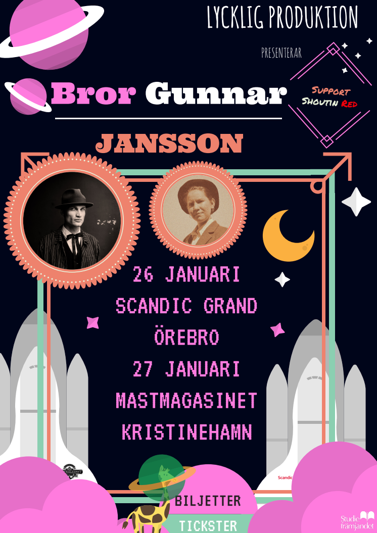 Bror Gunnar Jansson - Turné 2017 