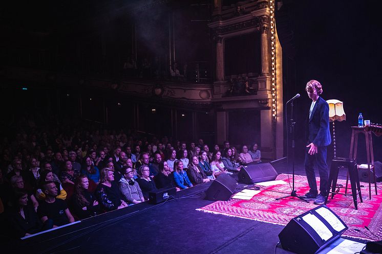 Isak Danielson, Stora Teatern Göteborg 26 april 2019. 