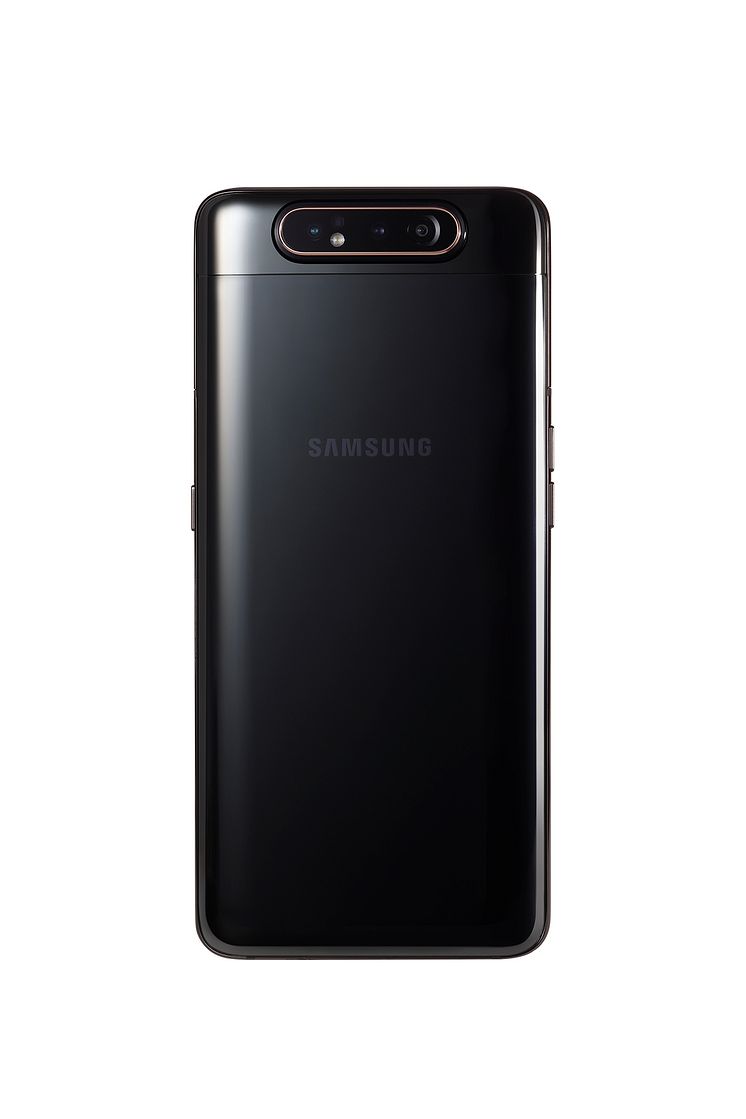 Galaxy A80_Phantom_Black_back_with_camera