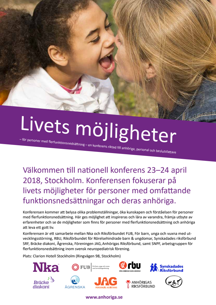 Flyer Livets möjligheter