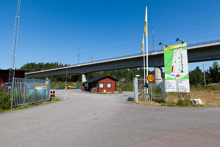 Återvinningscentralen Läggesta