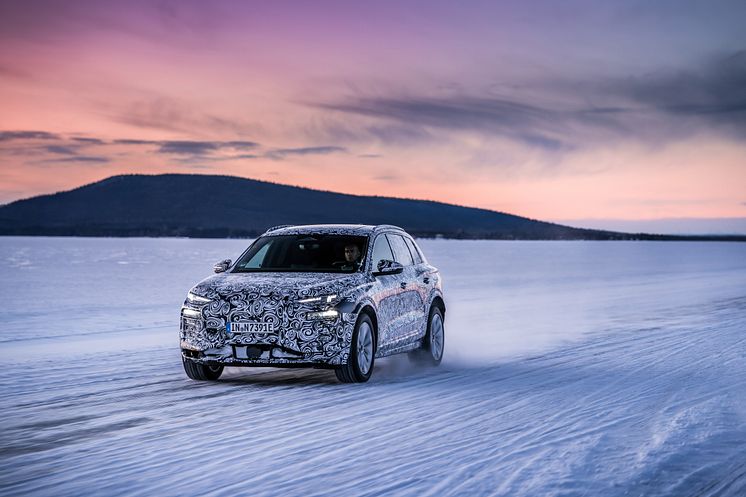 Audi Q6 e-tron prototype