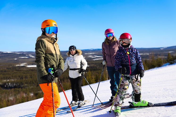 Alpinskidåkning i Orsa Grönklitt