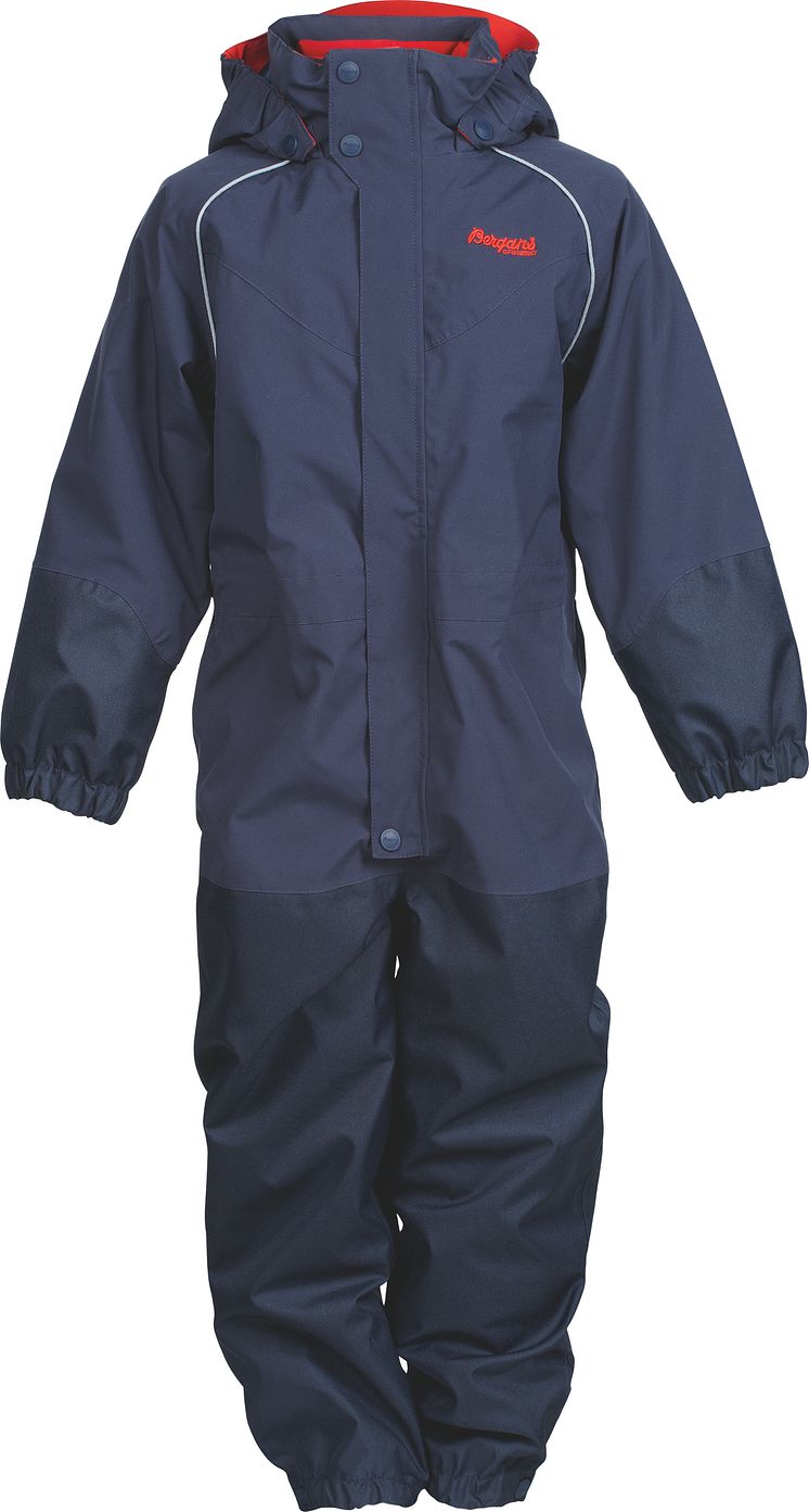 6905 Snøtind Ins Kids Coverall - Navy