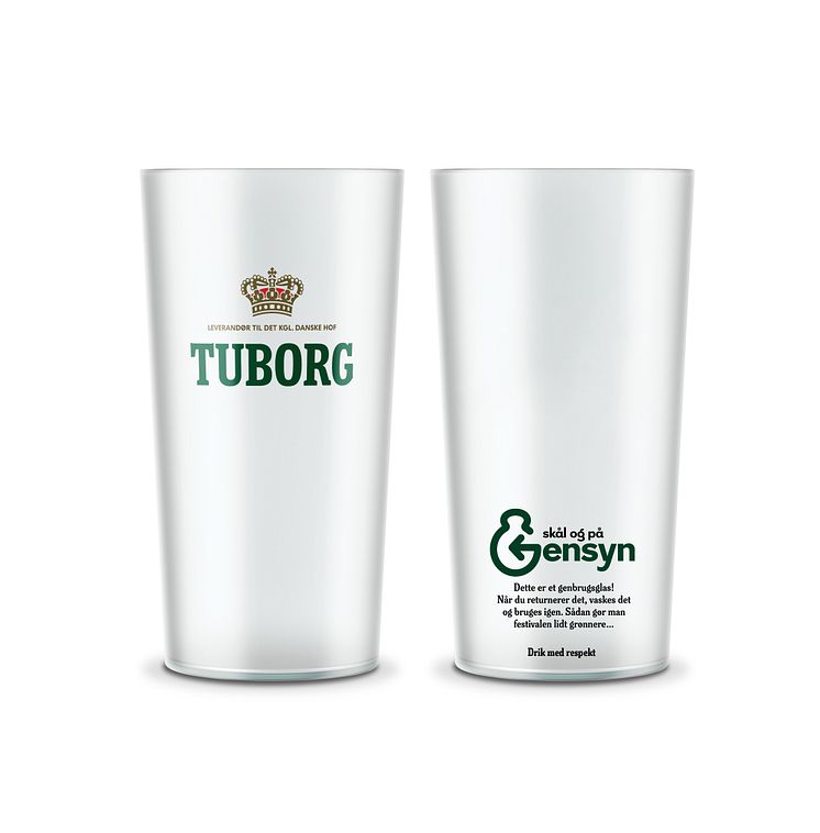 Tuborg genbrugsglas