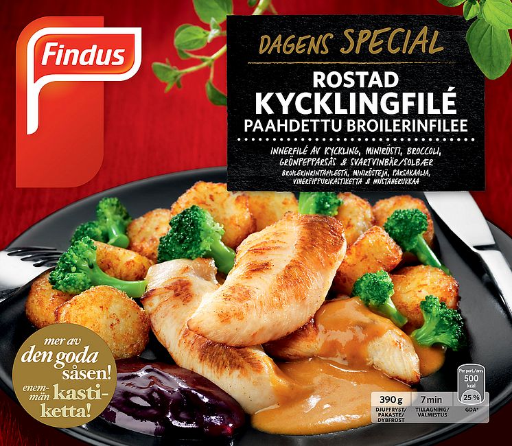 Dagens Special Paahdettu Broilerinfilee 390g