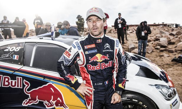 Nye rekordhållaren Sébastien Loeb körde Peugeot 208 T16