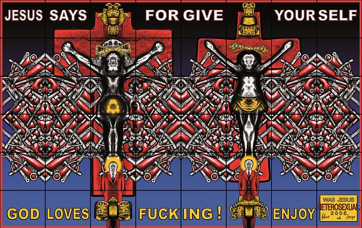 Gilbert & George, WAS JESUS HETEROSEXUAL, 2005