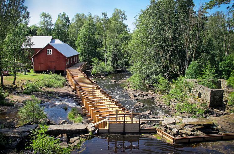 Brokvarns såg och kvarn i Öxabäck, Mark