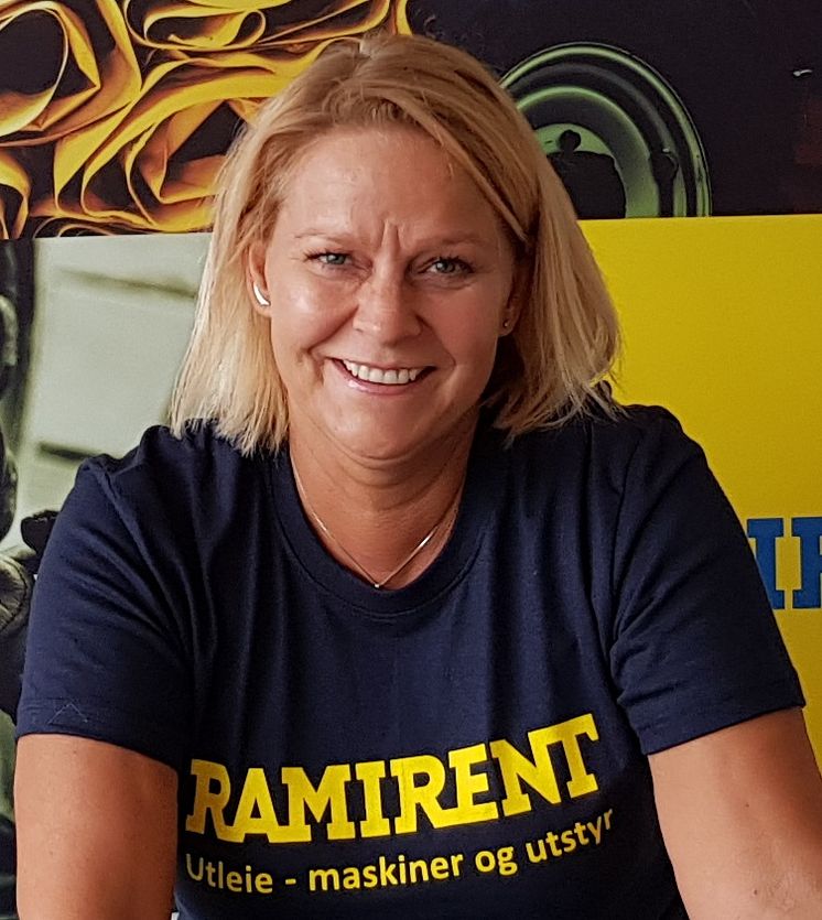 Randi Seljeøy Steen, CC Suppoert Manager Ramirent Midt