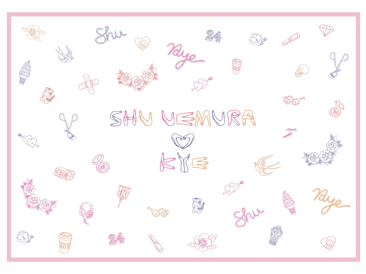 Shu Uemura x KYE press release