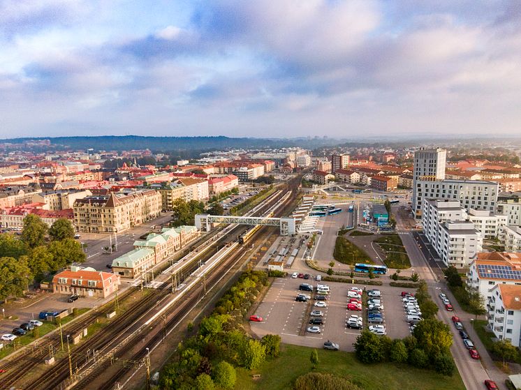 Flygfoto Halmstad