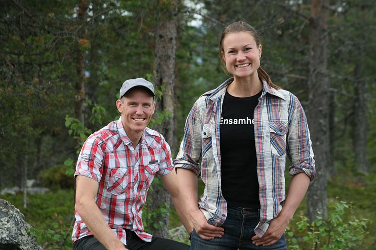 Heidi Andersson och Björn Ferry