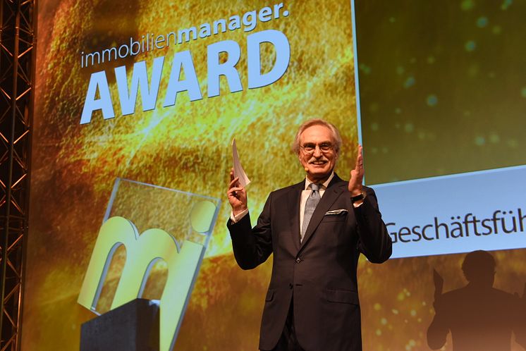 immobilienmanager Award 2017: Rudolf M. Bleser, Geschäftsführung Immobilien Manager Verlag