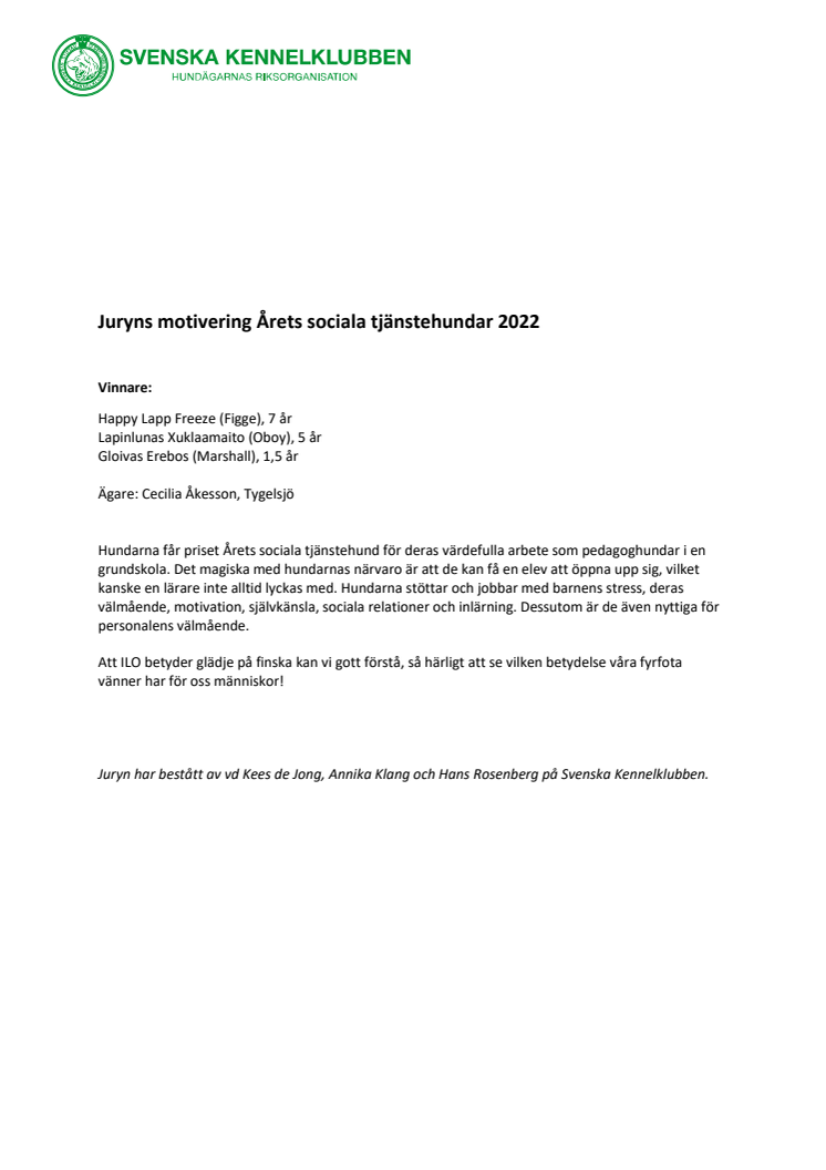 Juryns motivering Årets sociala tjänstehund 2022.pdf