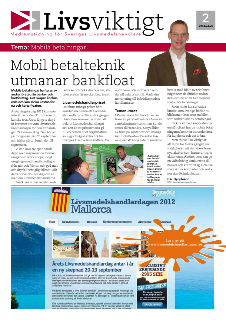 Mobila betalningar öppnar för konkurrens inom betalningsströmmar