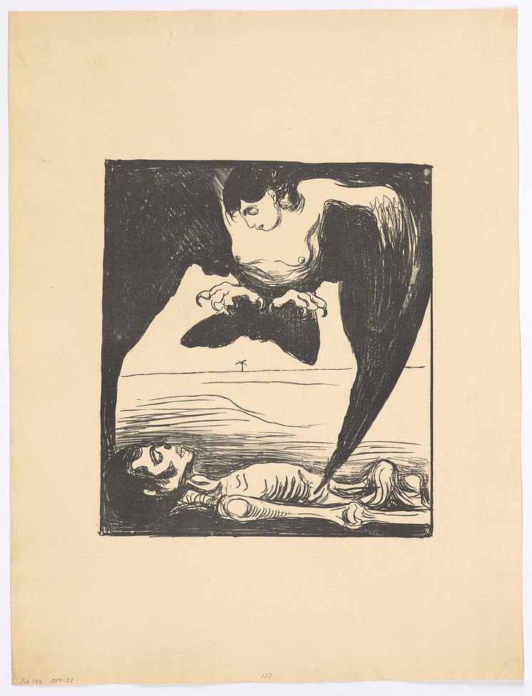 Edvard Munch, Harpy, 1899. 