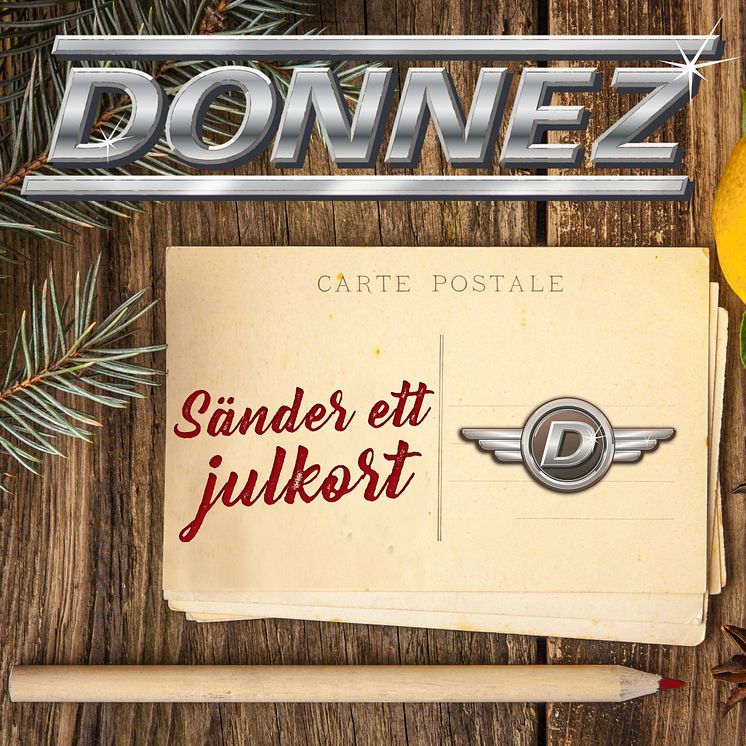 DONNEZ "Sänder ett julkort"