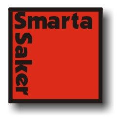 SmartaSakers logga med skugga