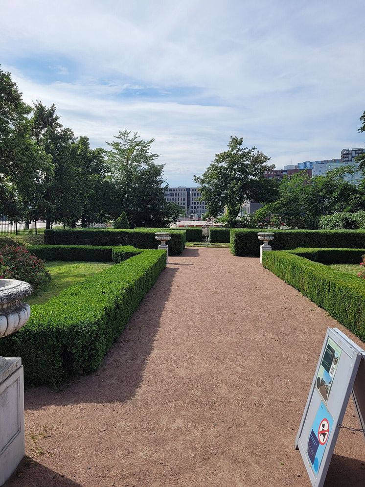 Barokkhagen i Lagegårshagen