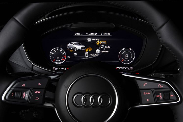 Audi virtual cockpit info